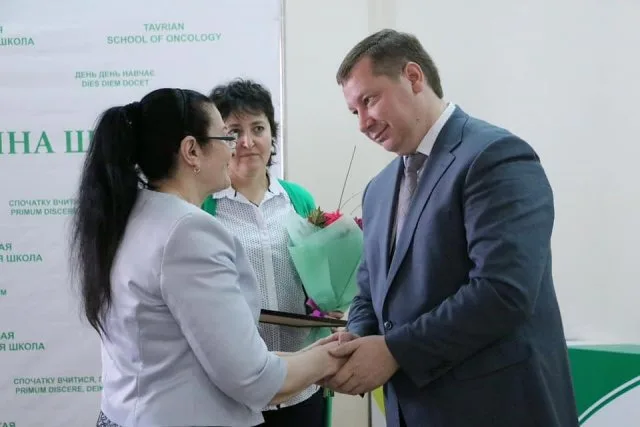 Сегодня на коллегии в облонкодиспансере награждали медиков