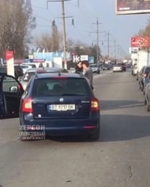 В Херсоне произошло ДТП на Бериславском шоссе