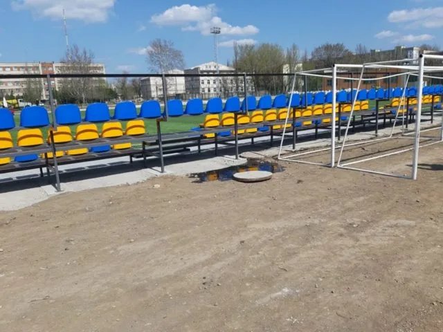 В Херсоне на новом футбольном поле произошел фекальный инцидент
