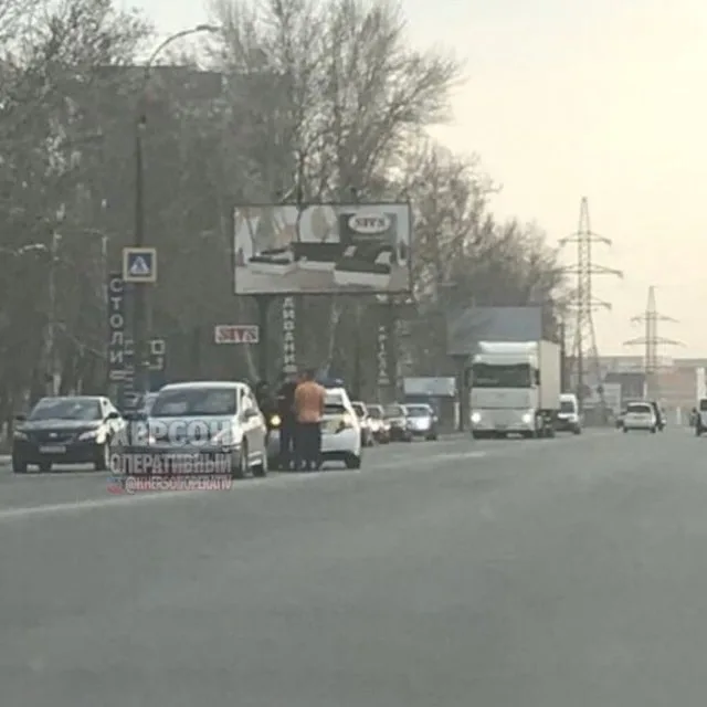 В Херсоне произошло ДТП на Бериславском шоссе