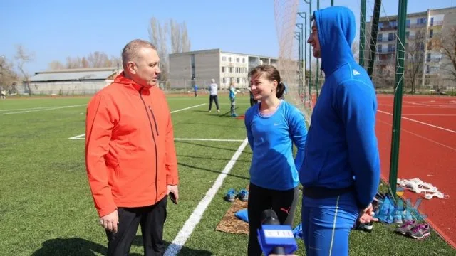«Прибрежный» принимает всеукраинские сборы легкоатлетов