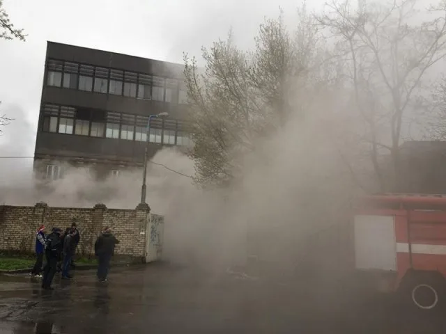 Пожар в херсонской типографии