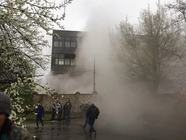 Пожар в херсонской типографии