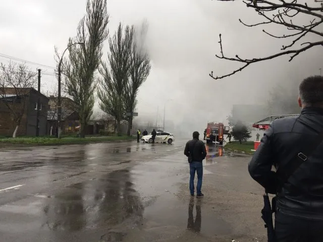 Пожар в херсонской типографии