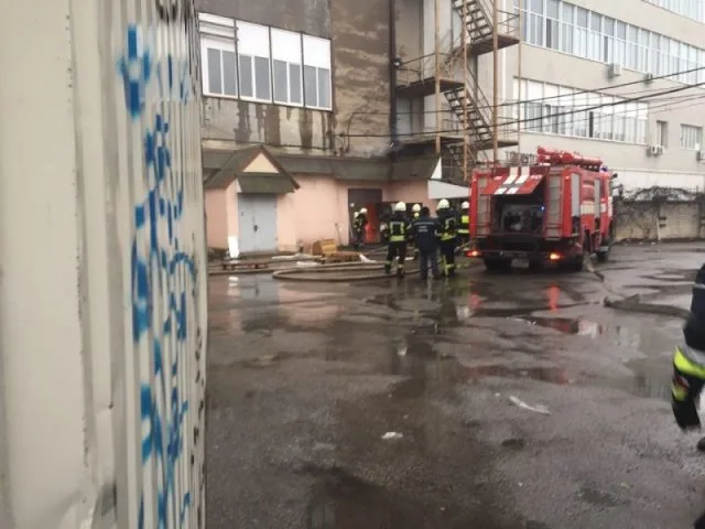 Пожар в херсонской типографии