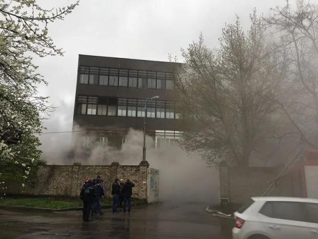 Пожар в херсонской типографии