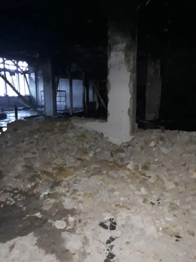 Пожар в Херсонской городской типографии потушили (дополнено)