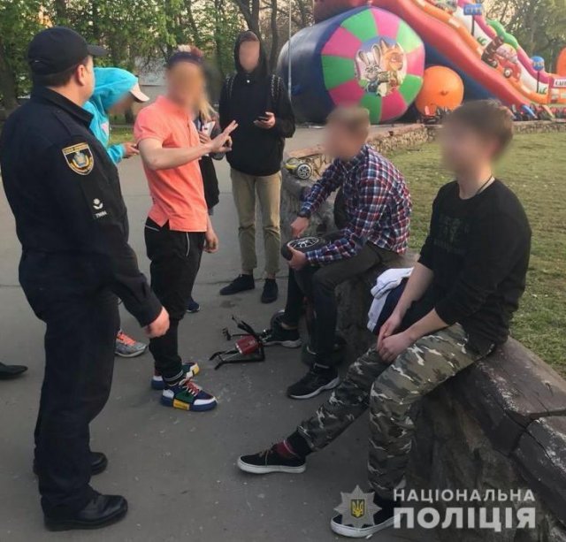 Ювенальные полицейские провели рейд в центре города