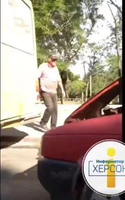 На Перекопской маршрутка попала в ДТП