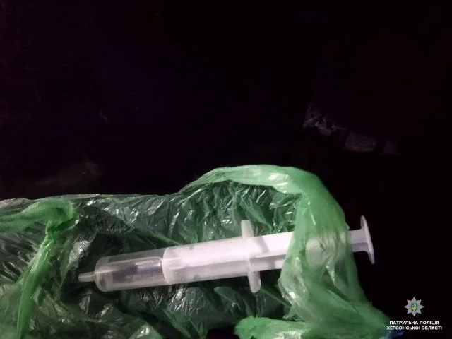 В Херсоне задержали водителя под кайфом