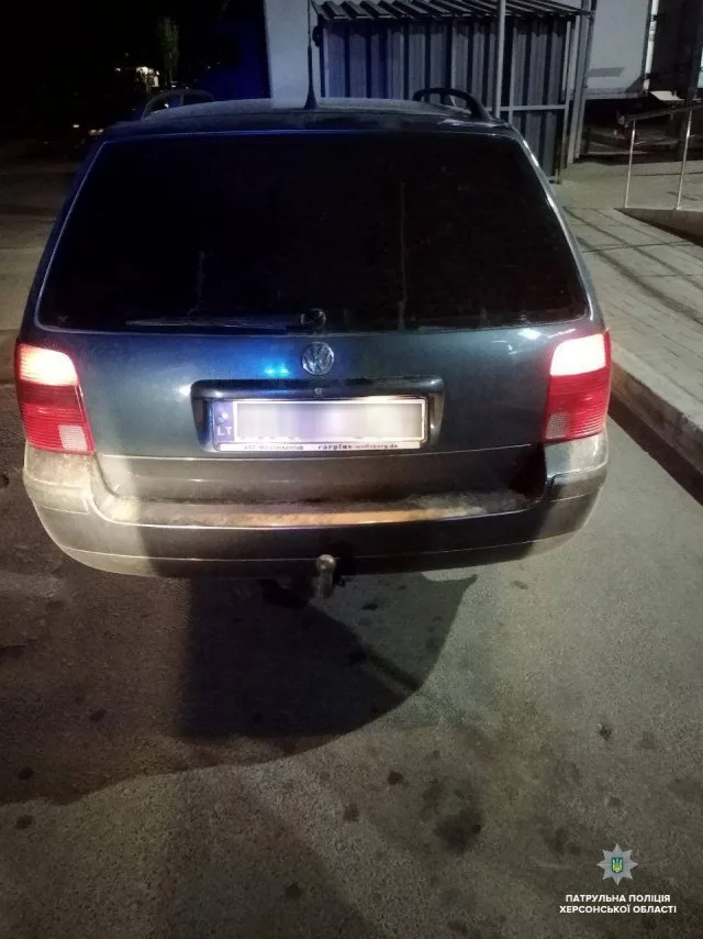 В Херсоне задержали водителя под кайфом