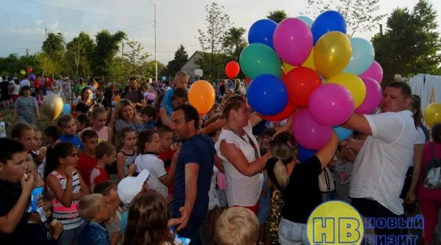 В Геническе открыли дендропарк