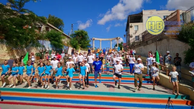 В Геническе стартовал фестиваль Azov Health Fest 2019