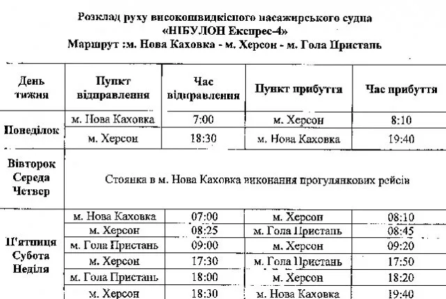 Судно «НИБУЛОН Экспресс-4» будет ходить по маршруту по новому графику