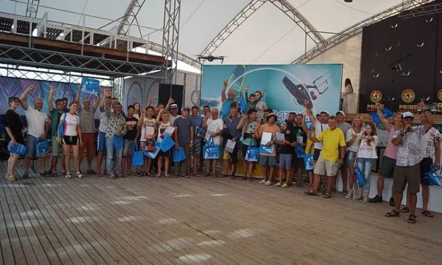 Определились победители чемпионата Украины по виндсерфингу на Арабатке