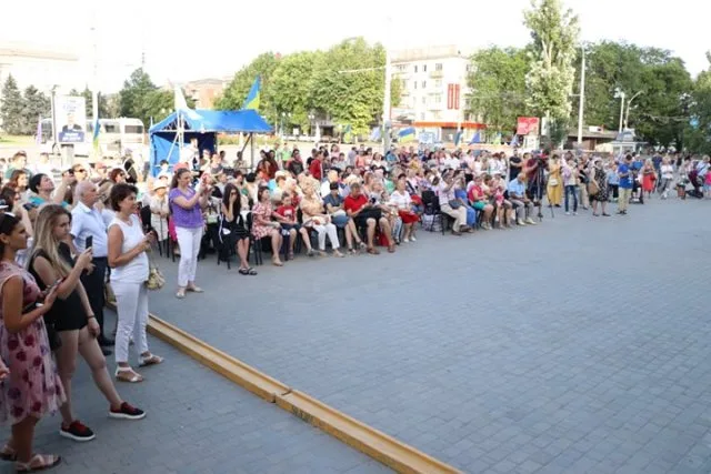 К Херсонщины выступила Национальная заслуженная капелла бандуристов Украины имени Г.И. Майбороды