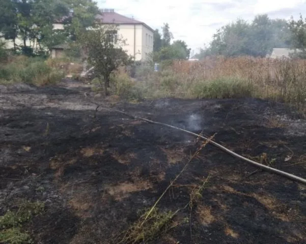 За прошедшие сутки в области зафиксировано 8 случаев возгорания сухой травы, стерни и мусора