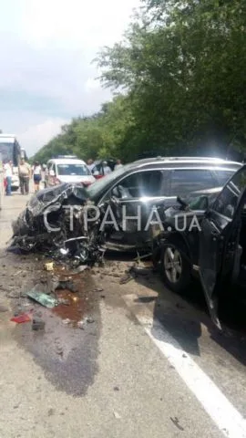 Возвращаясь с Чонгара президентский кортеж устроил ДТП с автобусами, в которых ехали дети