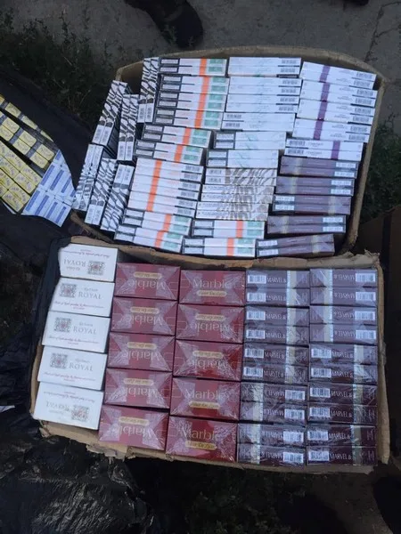 Херсонские пограничники участвовали в операции по изъятию крупной партии контрабандных сигарет