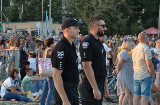 Полиция обеспечила безопасность участников и гостей фестиваля «Черноморские Игры-2019» в Скадовске