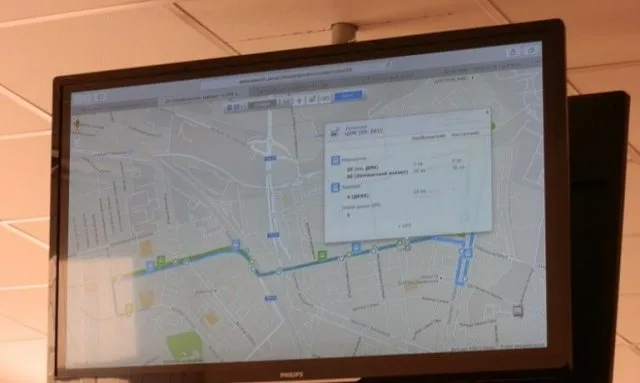 В Новой Каховке внедряют систему спутникового мониторинга движения маршруток