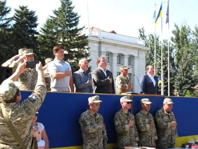 Как Новая Каховка встретила воинов 57 ОМПБР им. Костя Гордиенко, вернувшихся с фронта