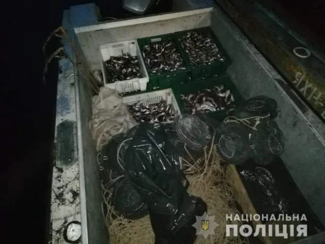 На Херсонщине водная полиция обнаружила очередной факт рыбного браконьерства