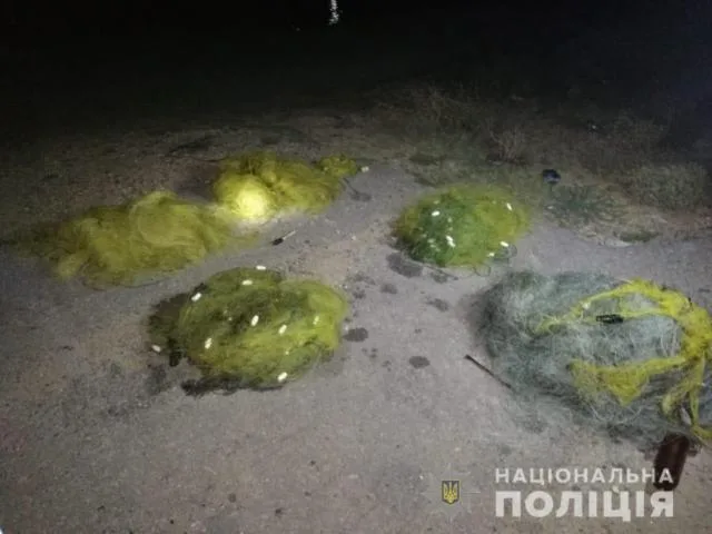 Водные полицейские изъяли 8 браконьерских сетей в реке Ингулец