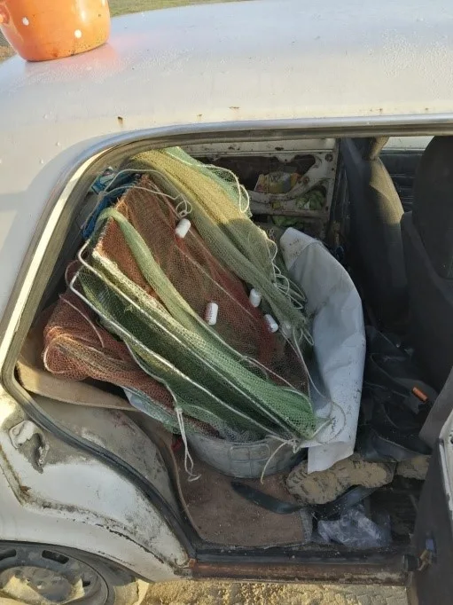 На Сиваше пограничники задержали двух браконьеров