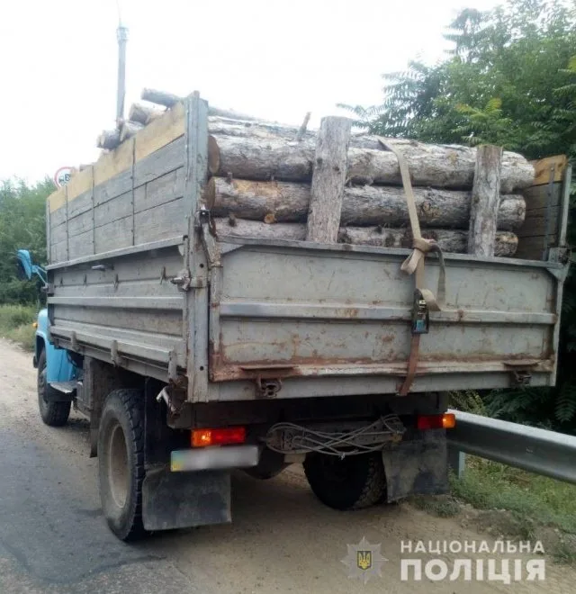 На стационарном посту «Шилова Балка» полицейские проверяли законность перевозки древесины