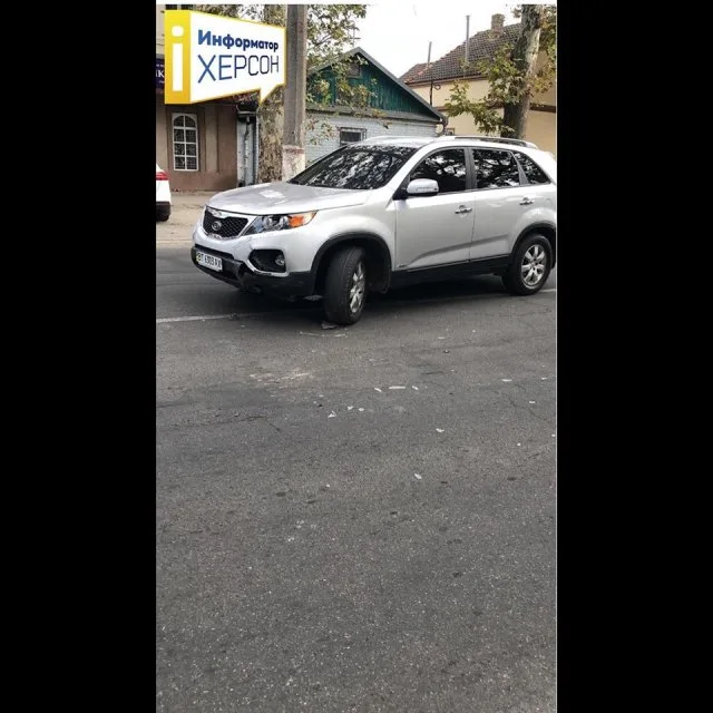 В Херсоне в районе ХБК произошло ДТП