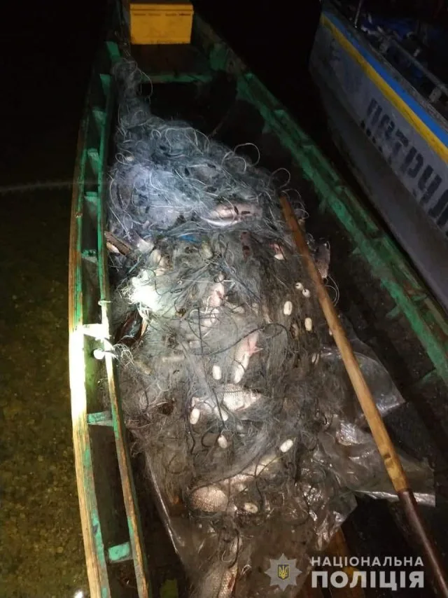 На Херсонщине водные полицейские задержали двух браконьеров