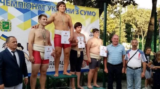 Генические спортсмены успешно выступили в Чемпионате Украины по сумо