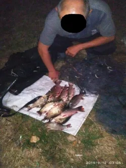 В Каховском водохранилище Херсонский рыбоохранный патруль “выловил” браконьера
