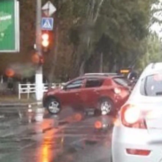 В центре Херсона произошло очередное ДТП