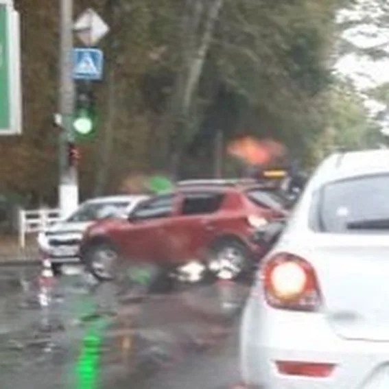 В центре Херсона произошло очередное ДТП