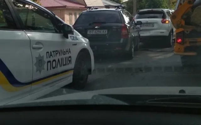 В Херсоне – тройное вечернее ДТП