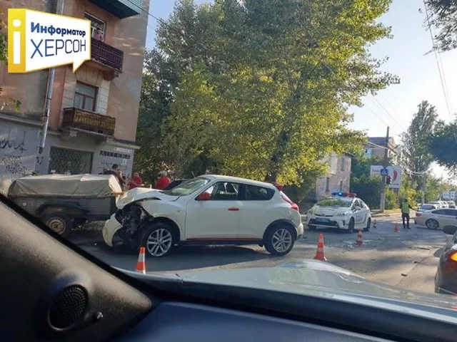 В Херсоне – ДТП на Казацком переулке