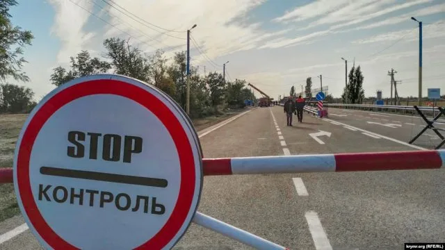 На админгранице с Крымом завершают подготовительные работы для ремонта пункта пропуска «Каланчак»
