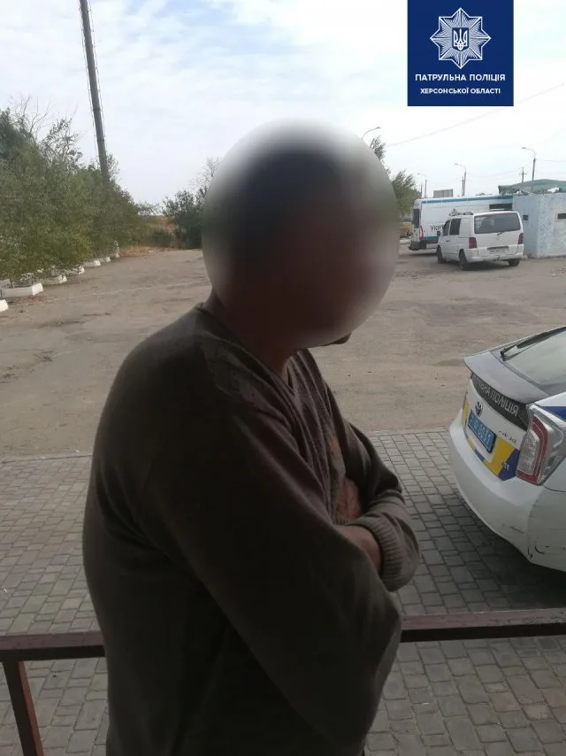 На Херсонщине полиция остановила пьяного водителя фуры