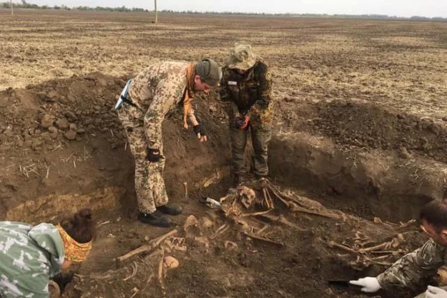 Возле Великой Лепетихи поисковики нашли неизвестную братскую могилу времен Второй мировой