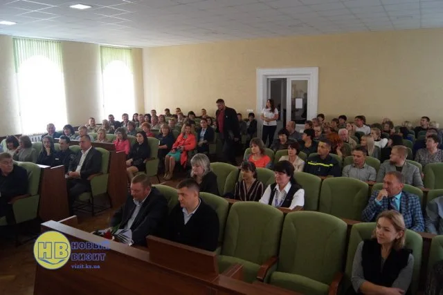 В Геническе провожали Воробьева и встречали Онищенка