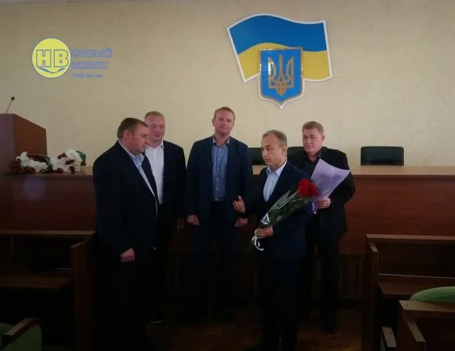В Геническе провожали Воробьева и встречали Онищенка