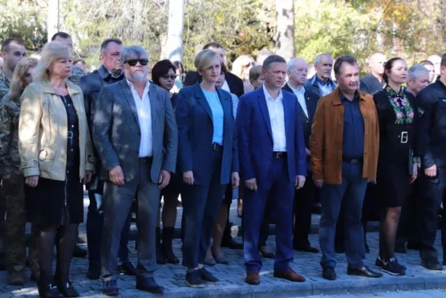 В Херсоне почтили защитников Украины