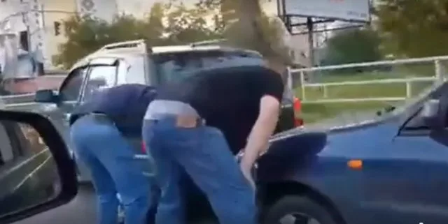 В Херсоне столкнулись иномарки на Перекопской