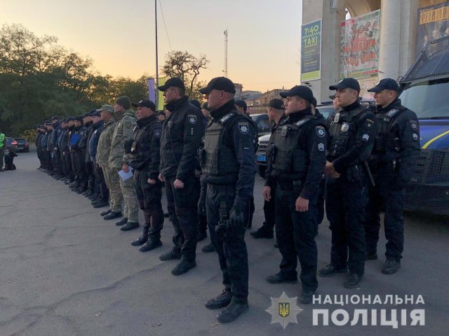 Полиция Херсонщины отрабатывает область