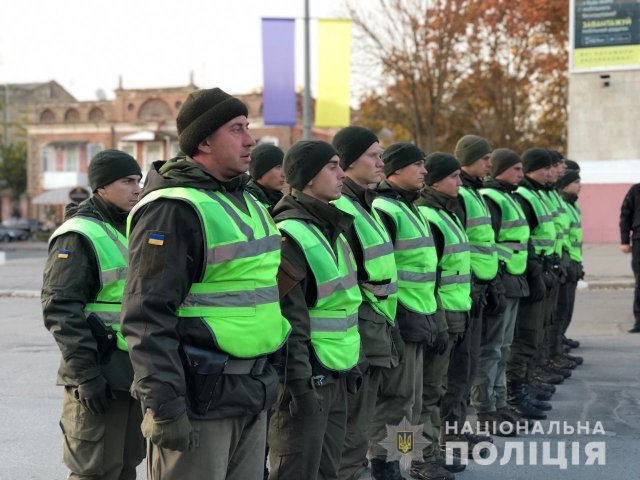 Полиция Херсонщины отрабатывает область