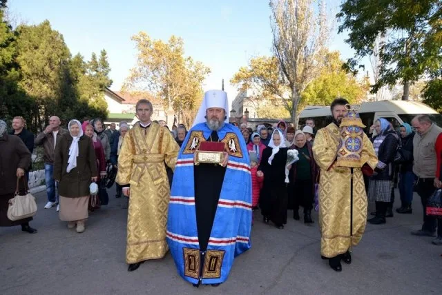 Как в Херсоне встречали Пояс Пресвятой Богородицы
