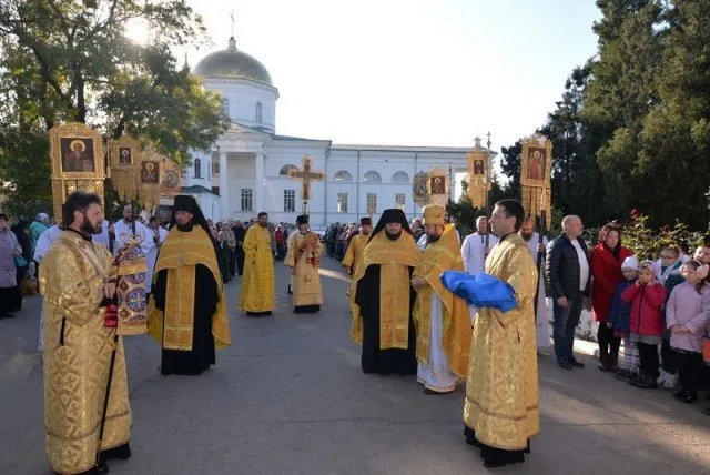 Как в Херсоне встречали Пояс Пресвятой Богородицы