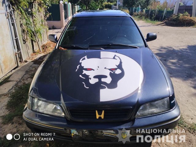 Полиция Новой Каховки ищет угонщика автомобиля «Honda Accord»